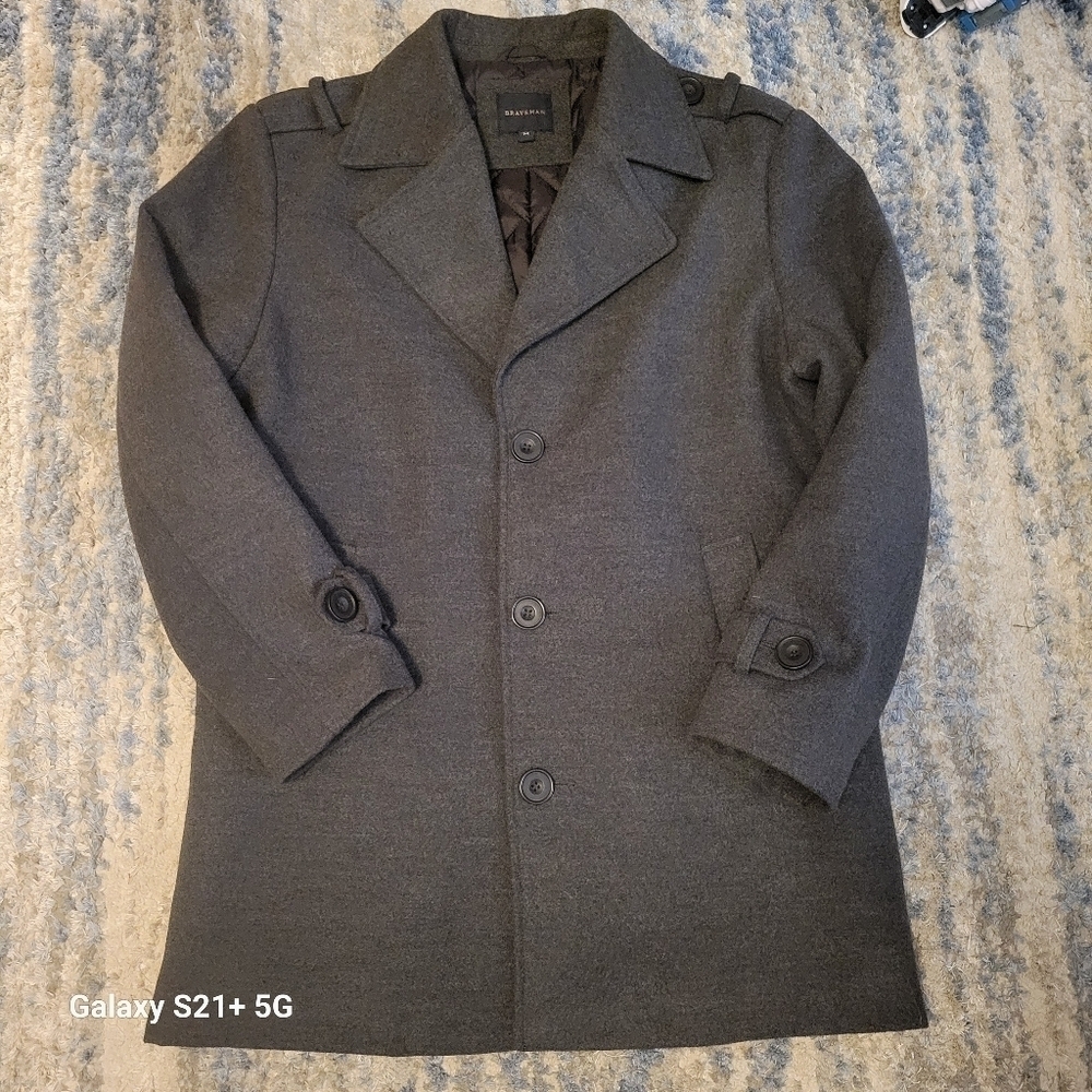 NWOT Brave man dress coat size Medium